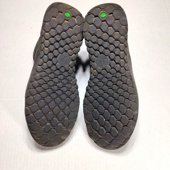 Timberland Solar Wave Black Nubuck Leather Boots Outdoor Men's Shoes Size 12 - Picture 11 of 12